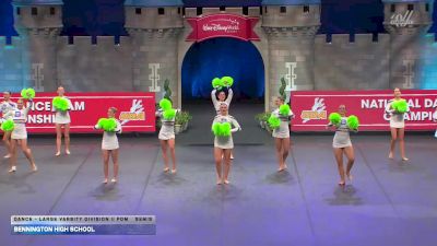 Bennington High School [2026 Dance - Large Varsity Division II Pom Semis] 2026 UDA National Dance Team Championship DII