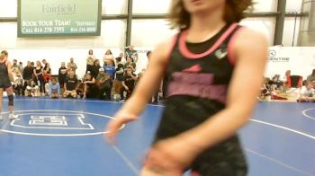 53 lbs Semifinal - Chloe Crafton, Virginia Team Predator - W vs Lucia Ranieri, Cordoba Trained - W