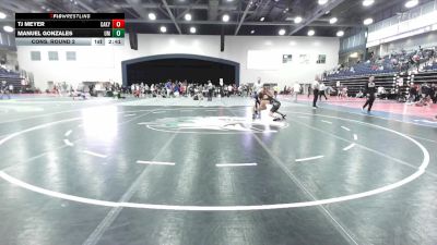 141 lbs Cons. Round 2 - Manuel Gonzales, Montevallo vs Tj Meyer, Campbellsville (Ky.)