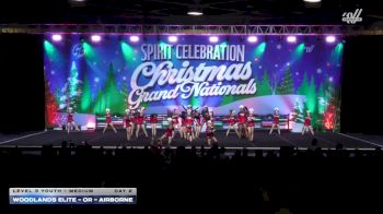Woodlands Elite - OR - Airborne [2025 L3 Youth - Medium Day 2] 2025 Spirit Celebration Christmas Grand Nationals