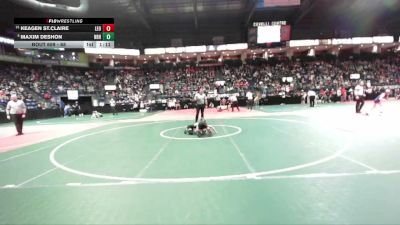 68 lbs Champ. Round 2 - Maxim DeShon, NBHA vs Keagen St.claire, LEO1