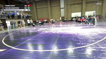 105 lbs Cons. Round 6 - Hanna Egley, Nixa vs Caylee Crawford, Paola