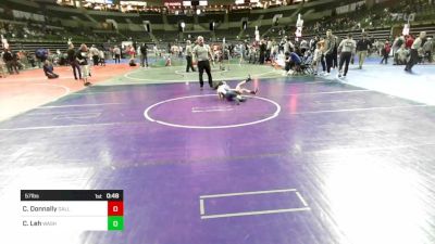 57 lbs 7th Place - Colton Donnally, Galloway Mustangs vs Cameron Leh, Washington Y