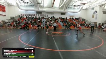 150 lbs Quarterfinal - Camron Horn, Wind River vs Brodey Wilcox, Natrona County