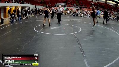 96 lbs Round 3 (8 Team) - Dylan Daughtery, CP Wrestling Academy vs Greg Burkes, Westshore