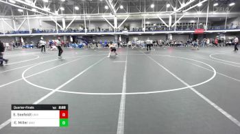 149 lbs Quarterfinal - Sean Seefeldt, University Of Pennsylvania vs Ethen Miller, University Of Maryland