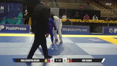 Kori Vaughn vs Sara Katarzyna Wiedro 2025 Pan Jiu Jitsu IBJJF Championship