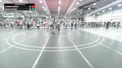 170 lbs Round Of 64 - Connor Ridgell, NC vs Brian Vickers, MD