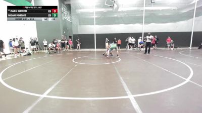 138 lbs Cons. Round 5 - Zaen Green, Kearney Matcats vs Noah Knight, Chickasha Wrestling