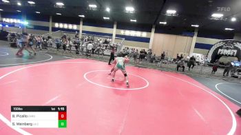 150 lbs Round Of 16 - Bryan Picallo, Cardinal Gibbons vs Sam Weinberg, La Costa Canyon HS