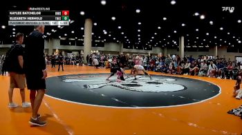 120 lbs Placement Matches (8 Team) - Elizabeth Herhold, TWA#2 vs Kaylee Batchelor, BRAWL Pink