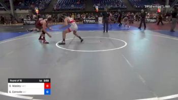 170 kg Round Of 16 - Devin Wasley, Victory School Of Wrestling vs Gaetano Console, Ggt