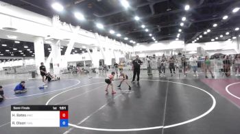 62 lbs Semifinal - Hunter Bates, Aniciete TC vs Rhett Olson, Turlock Wrestling