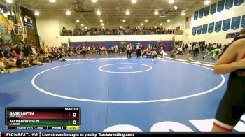 106 lbs Champ. Round 1 - Gage Loftin, Post Falls vs Jayden Wilson, Lakeside