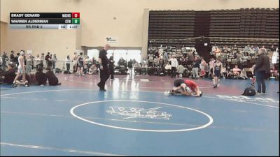 111 lbs Rr Rnd 6 - Brady Genard, Mat Assassins Black - MSE vs Warren Alderman, CTWHALE Beluga - MSE