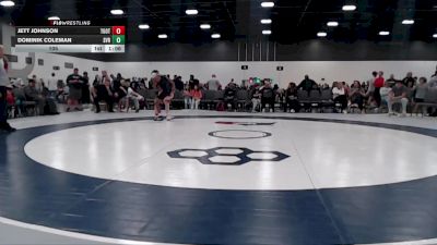 105 lbs Round 3 (6 Team) - Jett Johnson, Team Gotcha vs Dominik Coleman, Steel Valley Renegades Wrestling Club