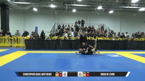 Brian W Levine vs Christopher Basil Matthews 2026 Pan IBJJF Jiu-Jitsu No-Gi Championship