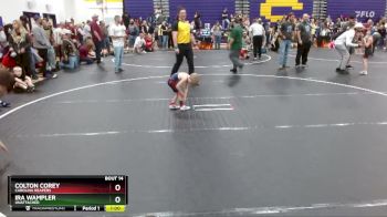 38 lbs Round 1 - Ira Wampler, Unattached vs Colton Corey, Carolina Reapers