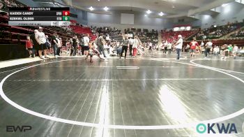 61 lbs Consi Of 8 #2 - Kaiden Candy, Sperry Wrestling Club vs Ezekiel Olsen, Fitness Fight Factory Wrestling Club