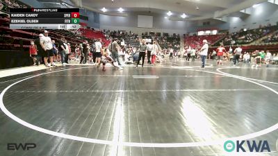 61 lbs Consi Of 8 #2 - Kaiden Candy, Sperry Wrestling Club vs Ezekiel Olsen, Fitness Fight Factory Wrestling Club