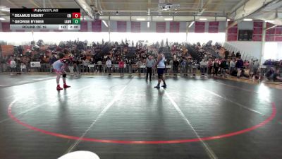 285 lbs Round Of 16 - Seamus Henry, Catholic Memorial vs George Rymer, Lawrence