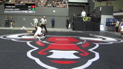 128 lbs Round Of 16 - Paris Ruiz, Buchanan vs Nathaniel Garza, Foothill