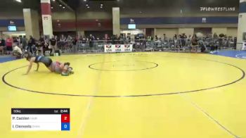 59 kg Consi Of 8 #2 - Piper Cadden, Thorobred Wrestling Club vs Izzy Clements, Champions Wrestling Club