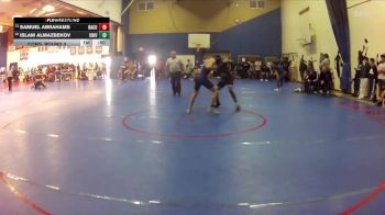 138 lbs Cons. Round 3 - Islam Almazbekov, University vs Samuel Abrahams, Rancho Cucamonga