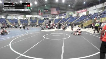 156 lbs Quarterfinal - Foster Schroeder, Steel City Reloaded WC vs Rowan Gangwish, Adams Central