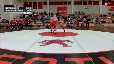 285 lbs Round 2 (6 Team) - Cody Pennington, Onaga HS vs Kharson Montgomery, Smith Center HS