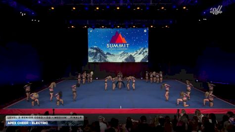 Apex Cheer - Electric [2026 L3 Senior Coed - D2 - Medium Finals] 2026 The D2 Summit