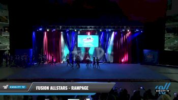 Fusion Allstars - Rampage [2021 L4.2 Senior - D2 - Medium Day 2] 2021 The American Gateway DI & DII