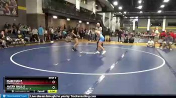 142 lbs Round 1 (6 Team) - Mari Manz, FEWTeamIowa vs Avery Ballis, Western Iowa Alpacas