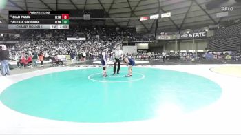 Girls 4A 190 lbs Champ. Round 1 - Alexia Sloboda, Olympia (Girls) vs Gian Pama, Olympia (Girls)