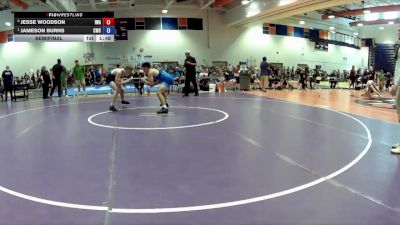 165 lbs Semifinal - Jameson Burns, Cavalier Wrestling Club vs Jesse Woodson, Impact Wrestling Academy
