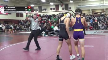 132 lbs Cons. Round 2 - Kam Roberts, Alburnett vs Jack Border, Hinton