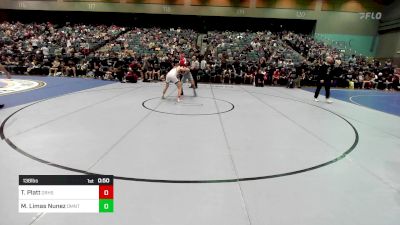 138 lbs Consi Of 32 #1 - Tristen Platt, Oak Ridge vs Miguel Limas Nunez, Damonte Ranch