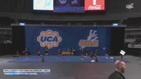 Sumiton Christian High School [2026 Small Varsity Non Tumbling Game Day Day 1] 2026 UCA Space Center Regional