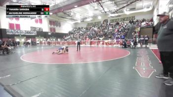 135 lbs Cons. Round 3 - Yahaira Sarabia, San Gorgonio vs Jacqueline Hernandez, Santiago/GG