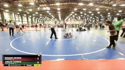 88 lbs Rd# 5- 3:45pm Friday Final Pool - Jordan Zambon, Team Michigan vs Edward George, Scorpions