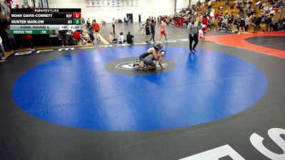 174 lbs Cons. Round 2 - Noah Davis-Cornett, Indianapolis vs Hunter Marlow, Marian