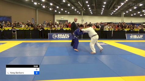 Manuel Gomez Jurado vs Lucas Yang Barbaro 2024 IBJJF Jiu-Jitsu CON International