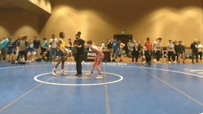 100 lbs Quarters - Owen Carr, Steller Trained vs Morrison Motley, Warmup Gang Wrestling Club
