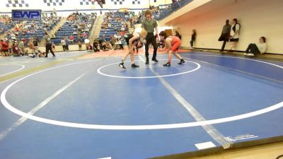 100-105 lbs Rr Rnd 4 - Maddox Van Doren, Claremore Wrestling Club vs Pearl Cruise, Claremore Wrestling Club