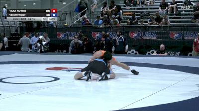 55 kg Quarters - Max Nowry, Nyac vs Drew West, Iowa