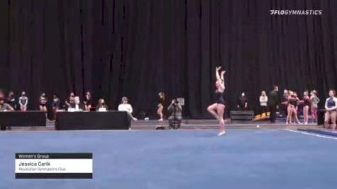 Jessica Carik - Women's Group, Revolution Gymnastics Club - 2021 Women's Xcel Region 4 Championships