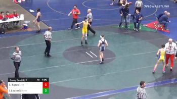 124 lbs Consolation - Luke Sipes, Altoona vs Isaac Lacinski, Burrell