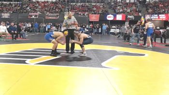 AA - 165 lbs Champ. Round 1 - Darren Mitchell, Missoula Big Sky / Loyola Sacred Heart vs Tyten Hickman, Great Falls / MSDB