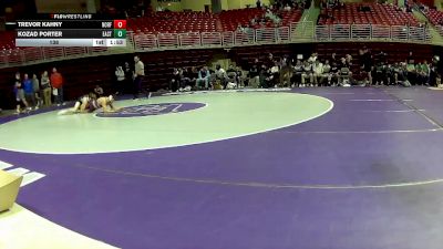 138 lbs Round 1 (4 Team) - Trevor Kahny, Norfolk vs Kozad Porter, Cheyenne East