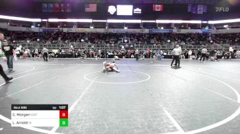 85 lbs Semifinal - Coleman Morgan, North Desoto Wrestling Academy vs Lane Arnold, Eierman Elite